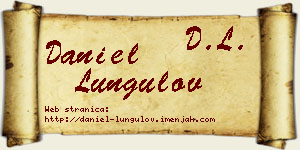 Daniel Lungulov vizit kartica